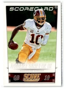 Robert Griffin III Washington Redskins 2014 Score Scorecard #224 - Picture 1 of 2