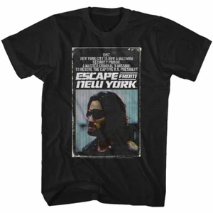 Camiseta para hombre Escape From New York Movie 1997 Nueva York Ahora A Maximun Security Prison - Imagen 1 de 3