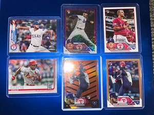 2023 Topps Updated Cole Ragans Purple Shimmer /799 | 2019 Topps Adolis Garcia RC