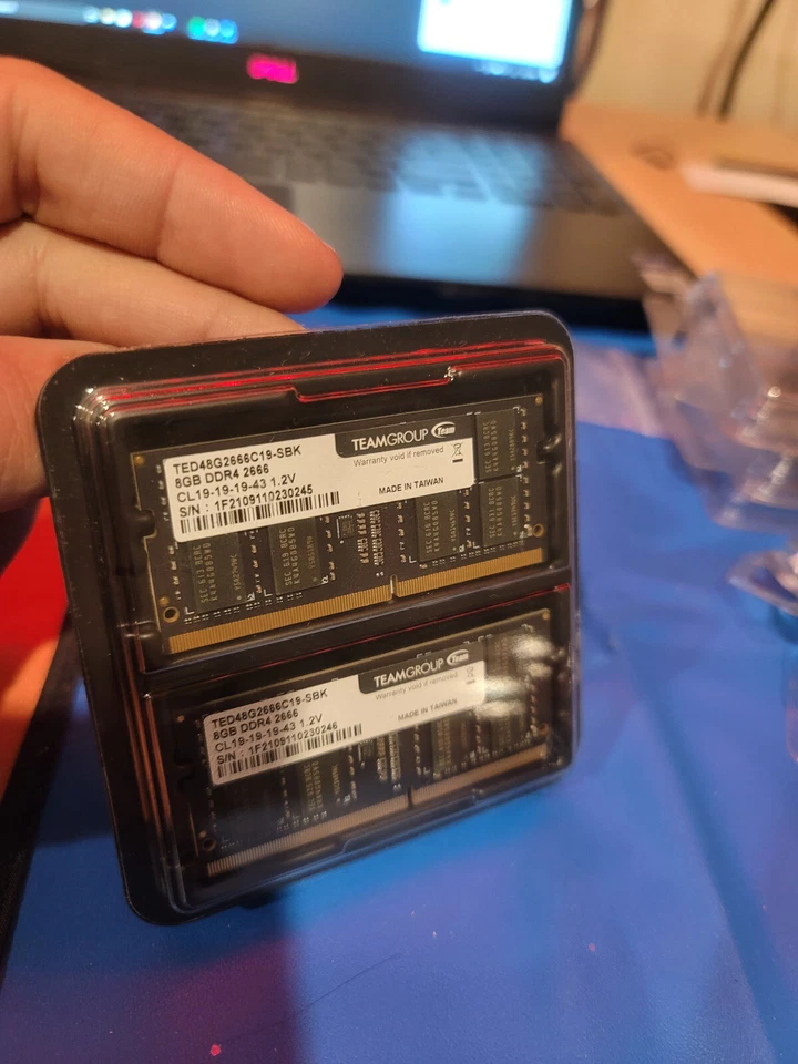 Team Group Elite 16GB (2 x 8GB) (DDR4-2666) Memory TED48G2666C19-SBK - Image 1 of 1