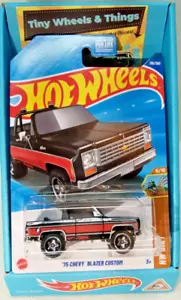 Hot Wheels '75 Chevy Blazer Custom JBB19 HW Dirt Black/Red 5/10 - Picture 1 of 10