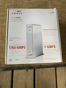 ARRIS SVG2482AC Sprachmodem 1750 Mbit/s - 4 Ports - schnelles, zuverlässiges Internet - Bild 1 von 12
