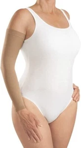 mediven Harmony 30-40 mmHg Lymphedema Arm Sleeve with Silicone Arm Top Band - Picture 1 of 3