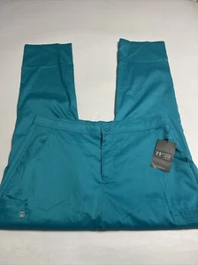 Maevn Matrix Men's Half Elastic Waistband Cargo Pant 8502 TEAL Scrubs Sz XL NWT - Picture 1 of 11