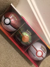 Pokemon - Poke ball - TCG Tin x3 Tins Set - *FACTORY SEALED* Hard To Find (RARE)