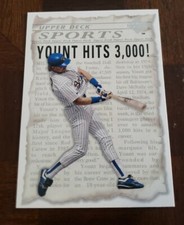 Rodin Yount George Brett 1992 Upper Deck #SP5 NM 3000 Hits Royals Brewers HOFer