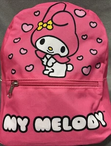Sanrio Hello Kitty & Friends Kawaii Anime Pink My Melody Backpack 10” Bag - Picture 1 of 5