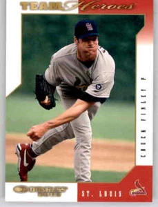 2002 Donruss Team Heroes Chuck Finley Insert MLB PWE Heros Cardinals #494 - Bild 1 von 2