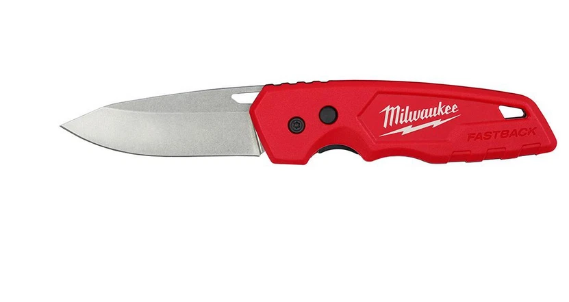 Milwaukee 48-22-1520 Fastback Folding Knife - Red (48-22-1520)