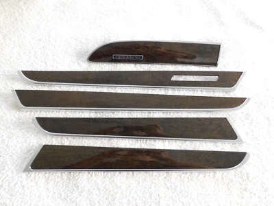 Audi A6 Quattro 2007 juego de molduras de 5 piezas gris abedul (grano de madera) Foto 1 de 4