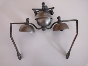 Vintage Antique 3-Bell Horse Saddle Chimes Harness Sleigh Bell Clangers