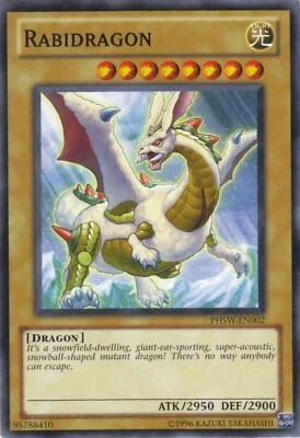 Rabidragon PHSW-EN002 Yu-Gi-Oh Card (U) New - Image 1 of 3