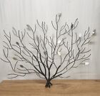 Duże metalowe gałęzie drzew drucianych z drutu Liście Dekoracja ścienna Przemysłowa 30" X 23 Wiszące