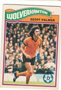Wolverhampton Wanderers No.86 Geoff Palmer - 1978 Topps Chewing Gum Orange back - Picture 1 of 1