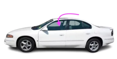 Se adapta a: Pontiac Bonneville 2000-2005 sedán 4D conductor puerta delantera izquierda ventana vidrio Foto 1 de 4