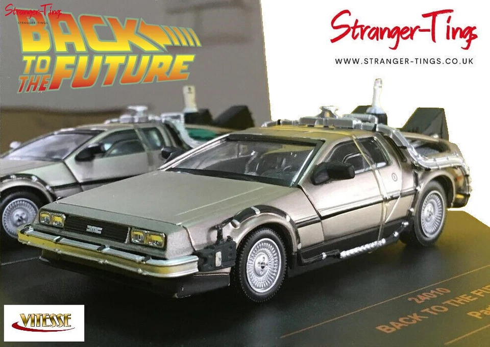 Sunstar 24010 Delorean 1/43 Scale Back to the Future Part II Time Machine - Image 1 of 1