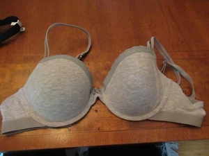 Womens Aerie 8074 Happy Demi Lightly Padded Bra 34C Strap Convertible - Picture 1 of 6
