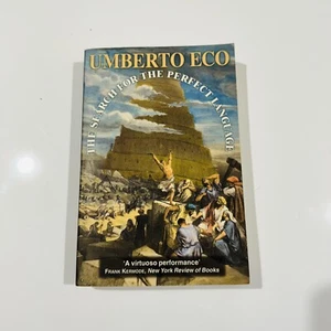 The Search for the Perfect Language by Umberto Eco (Paperback, 1997) - Picture 1 of 8