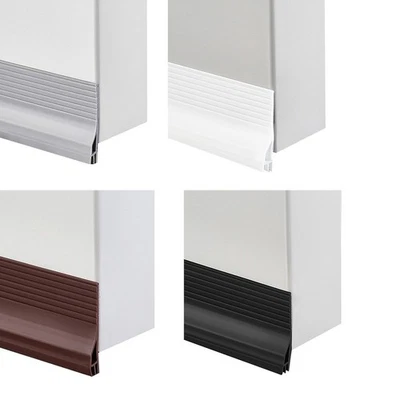 Dust Door Seal Strip Home Improvement White/Gray/Brown/Black Brand New - Image 1 of 4