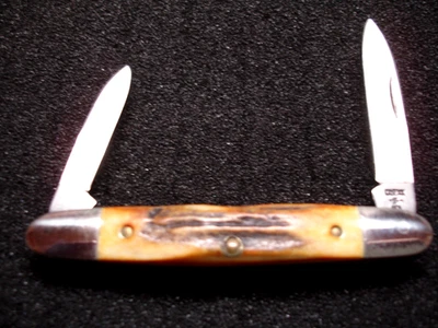 1986 CASE XX USA STAG EISENHOWER PEN KNIFE 05263 SSP NICE ONE !!! - Image 1 of 3