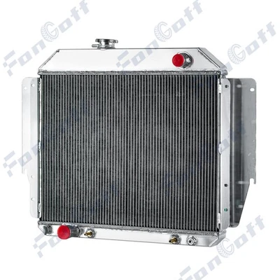 DPI970 4Row Radiator Fits 1979~1991 Ford E100 E150 E250 E350 Econoline 5.0L 5.8L — 第 1/4 张图片