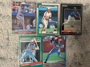 Montreal Expos Vintage 5 Card Lot - Picture 1 of 1