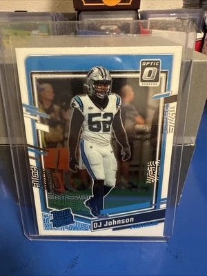 2023 Panini Donruss Optic - Rated Rookie D.J. Johnson #214 (RC) - Image 1 of 2
