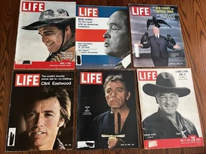6 Life Magazines 1950-1971 Actors, Movies, Hopalong, Duke of Windsor, Hitchcock - Imagen 1 de 24