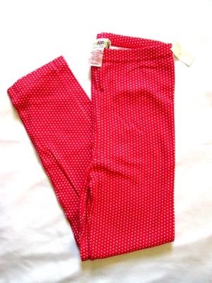 НОВЫЕ винтажные леггинсы Gymboree XL 5-6 1996 HI HO SAILOR РЕДКИЕ ТРУДНО НАЙТИ красно-белые в горошек - Изображение 1 из 4