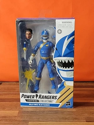 Power Rangers Lightning Collection Wild Force Blue Ranger 6" Action Figure ~ NIB - Image 1 of 2