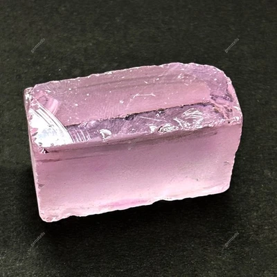 Lab Created Pink Kunzite 216.00 Ct Uncut Raw Rough Certified Gemstone - Image 1 of 4