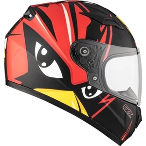 JUNIOR HELMET RR519Y DL RAVEN RED GLOSS L CKX - Picture 1 of 4