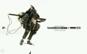 THREEA 3A 1/6 ASHLEY WOOD HEAVY DUTY SLICER YOSHITSUNE SEVEN BONES - Picture 1 of 2