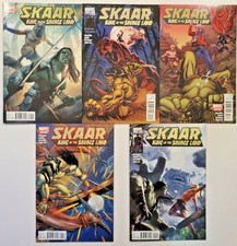SKAAR King of the Savage Land #1-5 Full Run Marvel Comics 2011 DEAL!