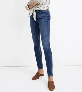 Madewell Curvy High Rise Skinny Jeans In Hayes Wash SZ 26 EUC - Picture 1 of 8