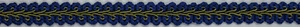 1/2" Royal Blue Green French Gimp Chinese Gimp Fabric Trim 6 Yards Trimming - Picture 1 of 1