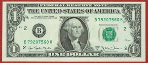 1977-A NEW YORK FRN $1 FR#1910-B CH CU - Picture 1 of 2