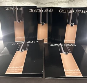 5x Giorgio Armani Luminous Silk Multi-purpose Glow Concealer Samples 4 Shades - Picture 1 of 2
