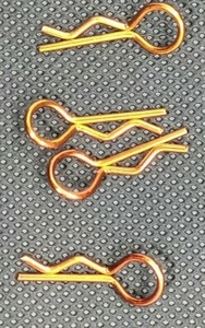 Aluminum Rtype Color Body Pins Clips For Traxxas Armma Redcat An More! - Picture 1 of 20