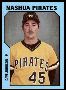 1985 TCMA Nashua Pirates Dave Johnson Nashua Pirates #12