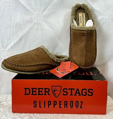Zapatillas Deer Stag Castaño Nórdico Interior/Exterior Slipperooz / Talla 7 Foto 1 de 4