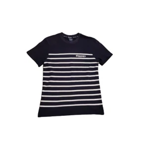 Discovery Expedition Striped T-Shirt Navy White Size 95 Classic Preppy Retro - Picture 1 of 6