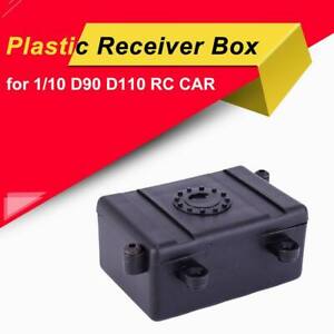 Fuel Cell Radio Receiver Box RC Car Parts for 1/10 Axial SCX-10 RC4WD Black