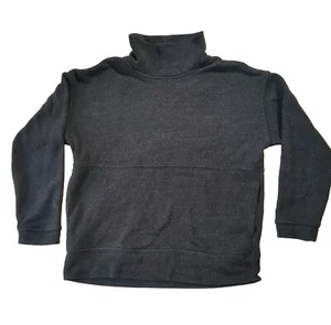 Merrell Dianthus Sweatshirt Women's Sz S Gray Mock Neck Cozy Pockets Pullover - Picture 1 of 9