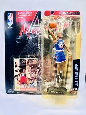 Michael Jordan 1999 Mattel Maximum Air 1998 All-Star MVP Series Figure Card New - Image 1 of 2