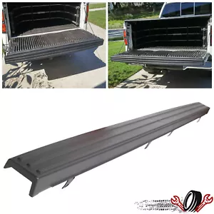Tailgate Moulding Trim Top Protector Cover Black Fit For 2009-14 Ford F150 Trunk - Picture 1 of 12