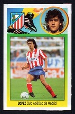 MADRID ATHLETIC LOPEZ 1993-94 CHROME PANINI LA LIGA ESTE 93/94 (RETRIEVED)