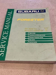 2001 Subaru Forester Factory Service Manual Vol 2 Mechanism and Function OEM - Picture 1 of 5