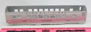 Lionel Shell ~ 2422 Lionel Lines Chatham carcasa de pasajero - Imagen 1 de 2