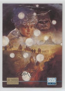 1995 Topps Star Wars Galaxy Series 3 1st Day Production #298 0e3